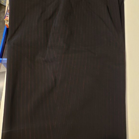 My Michelle red and black pin stripe pants 24W - Picture 8 of 8